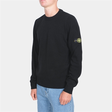 Stone Island Jr. Strik sweater Black